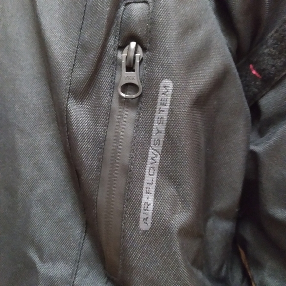 Alpha Cycle Gear Motorcycle Jacket Womens Size XL Pink Black Heavy Nwt - Picture 10 of 15